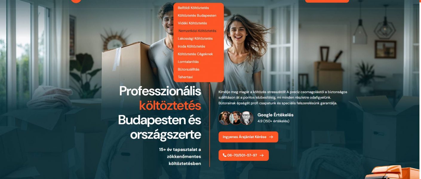 Költöztetés Budapest