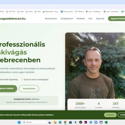 fakivágás debrecen